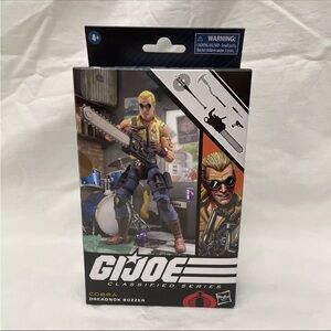 Dreadnok Buzzer Classified 106 6" Scale G.I. JOE COBRA Hasbro NEW In Hand
